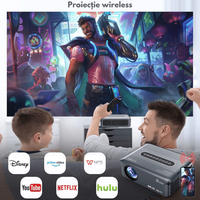 Videoproiector portabil Full HD, Android 9.0 Wi-Fi & Bluetooth, 12 000 Lumeni, Rezolutie 1920x1080 HD, Suport 4K/8K - 11
