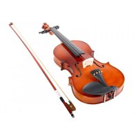 Vioara clasica din lemn 3/4 toc inclus + set corzi cadou - 8