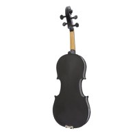 Vioara clasica din lemn, IdeallStore, Marime 4/4, Negru, toc inclus - 1