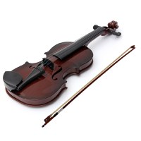 Vioara de decor, clasica din lemn 1/4,48 cm - 2