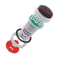 Voltmetru Digital MRG MAD101, Rotund, Indicator LCD, AC 50-500V - 6