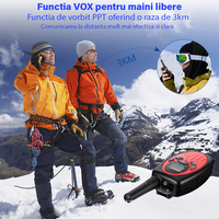 Walkie Talkie Copii si Adulti, Set 2 bucati,cu Raza Lunga de Actiune, Vox, Blocare taste, Sunet clar, Statie radio - 8