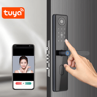 Yala inteligenta Wireless cu camera video, control de la distanta WiFi, broasca inclusa, Aplicatie,Card, Amprenta,Parola - 8