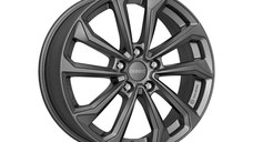 Janta aliaj compatibila cu Hyundai, Kia, Mazda, Dezent KS graphite 7.5Jx18 inch 5x114.3 ET 49.5 mm gaura centrala 67.1 mm