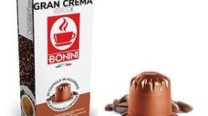 Bonini Gran Crema 10 capsule cafea compatibile Nespresso