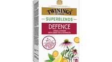 Twinings Superblends Defence infuzie ceai plante si citrice 18 plicuri
