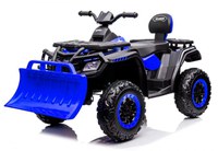 ATV electric 4x4 cu accesorii incluse, Kinderauto BJS615, 320W, 24V, culoare albastru - 1
