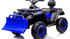 ATV electric 4x4 cu accesorii incluse, Kinderauto BJS615, 320W, 24V, culoare albastru