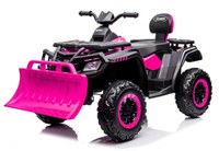 ATV electric 4x4 cu accesorii incluse, Kinderauto BJS615, 320W, 24V, culoare roz - 1