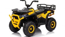 ATV electric copii 2-5 ani, Mini DESERT, 120W 12V, music player, telecomanda control parental, culoare galbena