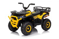 ATV electric copii 2-5 ani, Mini DESERT, 120W 12V, music player, telecomanda control parental, culoare galbena - 1