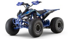 ATV electric ECO Speedy XXL 1500W 60V 20Ah cu diferential, roti 8 inch, culoare albastra