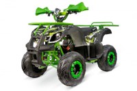 ATV electric Eco Toronto 1000W 48V 20Ah, roti 7 inch, culoare Verde Camuflaj - 1