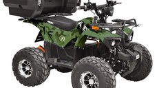ATV electric Kinder EcoDusty XXL 1200W 60V 20Ah cu COC, omologare rutiera, Army green