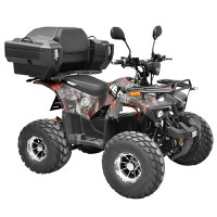 ATV electric Kinder EcoDusty XXL 1200W 60V 20Ah cu COC, omologare rutiera, RED army - 1