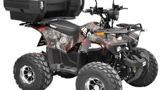 ATV electric Kinder EcoDusty XXL 1200W 60V 20Ah cu COC, omologare rutiera, RED army