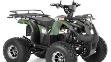ATV electric Kinder EcoHercules 1200W 60V 20Ah cu COC, omologare rutiera, Army Green