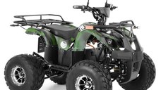 ATV electric Kinder EcoHercules 1200W 60V 20Ah cu COC, omologare rutiera, Army Green