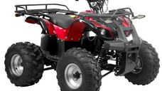 ATV electric Kinder EcoToronto 1200W 60V 20Ah cu DIFERENTIAL si cui remorcare, culoare rosie