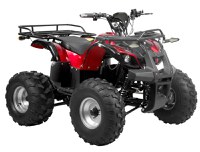 ATV electric Kinder EcoToronto 1200W 60V 20Ah cu DIFERENTIAL si cui remorcare, culoare rosie - 1