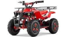 ATV electric NITRO Dusty pentru copii, 1000W, 36V, rosu, cu anvelope Snowy