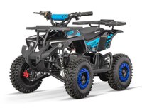 ATV electric NITRO Dusty VX Cross 1000W 36V Snowy tyres, culoare albastra - 1
