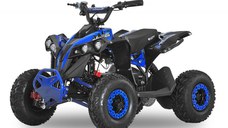 ATV electric NITRO Eco Avenger XXL 1000W 48V cu 3 viteza 6 inch BigTyre, Albastra