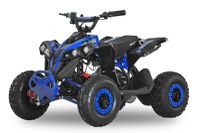 ATV electric NITRO Eco Avenger XXL 1000W 48V cu 3 viteza 6 inch BigTyre, Albastra - 1