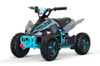 ATV electric NITRO ECO Python 1000W 36V cu 3 Viteze, culoare Light Blue - 1
