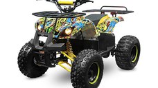 ATV electric NITRO Eco Toronto 1000W 48V 20Ah cu DIFERENTIAL  Galben