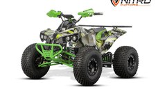 ATV electric NITRO EcoWarrior SPORT 1500W 60V 20Ah cu DIFERENTIAL, grafiti verde
