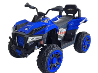 ATV electric pentru 2 copii Kinderauto SuperOffroad V2 4x4 140W 12V 7Ah, albastru - 1