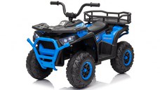 ATV electric pentru copii 2-5 ani, Mini DESERT, 120W 12V, cu telecomanda, bluetooth, albastru