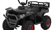 ATV electric pentru copii intre 2 si 5 ani, model Mini Desert, 120W 12V, telecomanda inclusa, bluetooth, negru