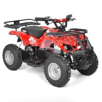ATV electric pentru copii Kinder Red Spider 1000W 36V 12Ah, culoare rosie - 1