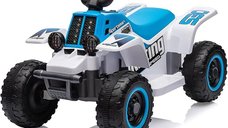 ATV electric pentru copii, Kinderauto CUBA 35W 6V cu telecomanda inclusa, albastru