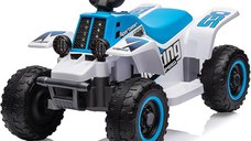 ATV electric pentru copii, Kinderauto CUBA 35W 6V cu telecomanda inclusa, albastru