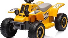 ATV electric pentru copii, Kinderauto CUBA 35W 6V cu telecomanda inclusa, galben