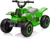 ATV electric pentru copii, Kinderauto CUBA 35W 6V cu telecomanda inclusa, verde - 1