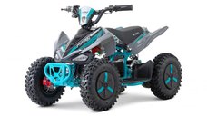 ATV electric pentru copii NITRO ECO Python, 1000 W, 36 V, 3 viteze, anvelope Snowy, Light Blue