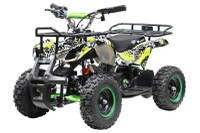ATV electric pentru copii NITRO Torino Quad 1000W 36V 12Ah, culoare Verde - 1
