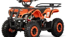 ATV electric pentru copii NITRO Torino Quad 1000W 36V, Snowy tyres, portocaliu