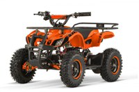 ATV electric pentru copii NITRO Torino Quad 1000W 48V cu anvelope 13x4.10-6, culoare Portocaliu - 1