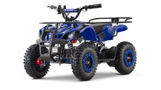 ATV electric pentru copii NITRO Torino Quad 1200W 48V Snowy Tyre, culoare Albastra