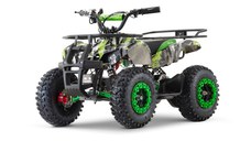 ATV electric pentru copii NITRO Torino Quad 1200W 48V snowy tyres, Green Grafiti