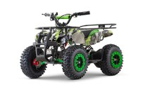 ATV electric pentru copii NITRO Torino Quad 1200W 48V snowy tyres, Green Grafiti - 1