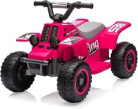 ATV electric pentru fetite, Kinderauto CUBA 35W 6V cu telecomanda inclusa, Rose - 1