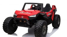 Buggy electric Kinderauto XXL pentru copii, 500W 24V 14Ah, culoare rosie