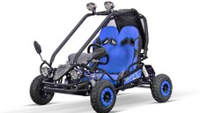 Buggy electric pentru 2 copii NITRO Gokart Hunt 650W 36V 20Ah, culoare albastra