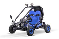 Buggy electric pentru 2 copii NITRO Gokart Hunt 650W 36V 20Ah, culoare albastra - 1